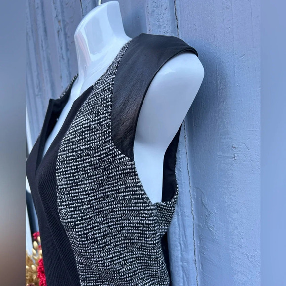 Rebecca Taylor Caitlyn Tweed & Twill Shift Dress , size 8 - Picture 12 of 15